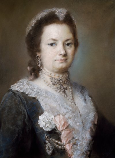 Retrato de una dama de Rosalba Giovanna Carriera