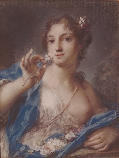 Primavera, 1720s de Rosalba Giovanna Carriera