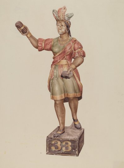 Indio de Tienda de Cigarros de Rosamond P. Gray
