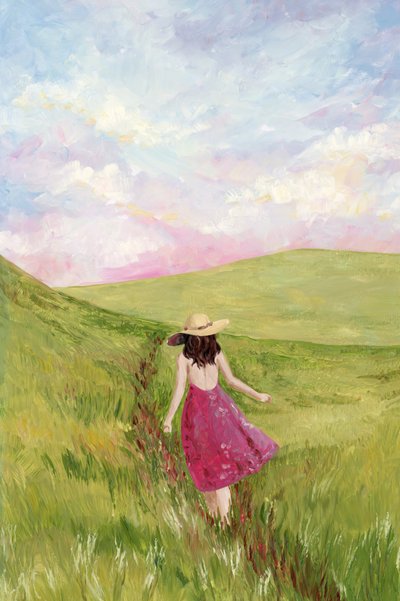 Paseo por un prado de ensueño de Rosana Laiz Blursbyai