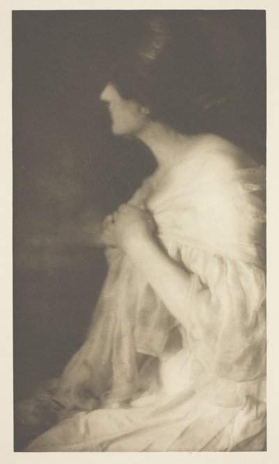 Miss M. de Washington, nº 17 de la carpeta "American Pictorial Photography, Series II" (1901); edición 34/150 de Rose Clark
