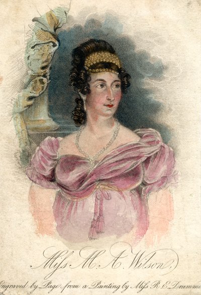Señorita M A Wilson, c. 1820-1850 de Rose Emma Drummond