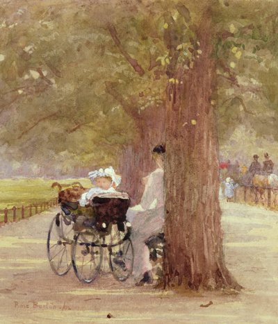 Un descanso en Rotten Row, 1892 de Rose Maynard Barton