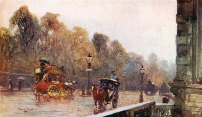Grosvenor Place en un día lluvioso de Rose Maynard Barton