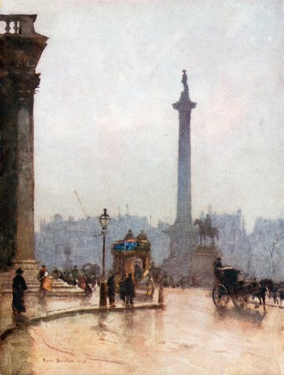 La Columna de Nelson y el Pórtico de St Martin-in-the-Fields de Rose Maynard Barton