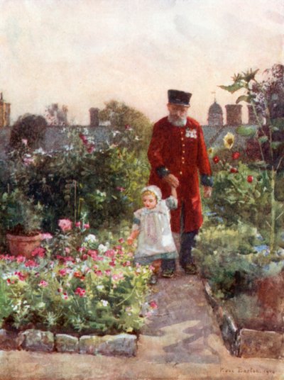 El jardín de los pensionistas, Hospital Real, Chelsea de Rose Maynard Barton