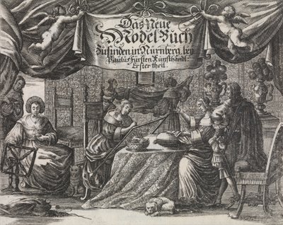 Das Neüe Modelbuch. . .Erster Theil, ca. 1660 de Rosina Helena Fürst