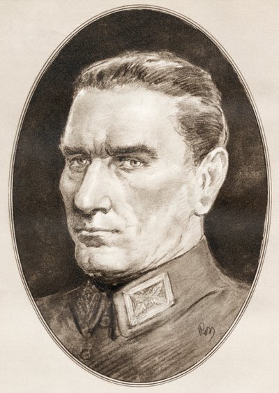 Mustafa Kemal Ataturk, de Biografías vivas de hombres famosos de Ross Gordon
