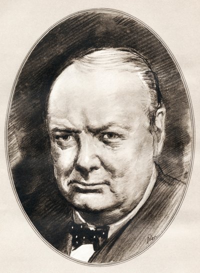 Sir Winston Leonard Spencer-Churchill, de Living Biographies of Famous Men. de Ross Gordon