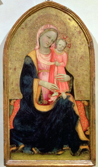 Madonna de la Humildad de Rossello di Jacopo Franchi