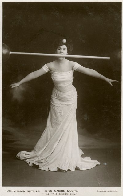 Carrie Moore, actriz australiana, c1900s de Rotary Photo