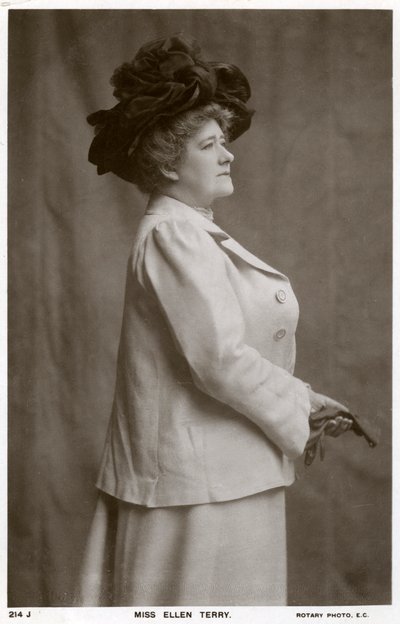 Ellen Terry, actriz británica, c1900s de Rotary Photo