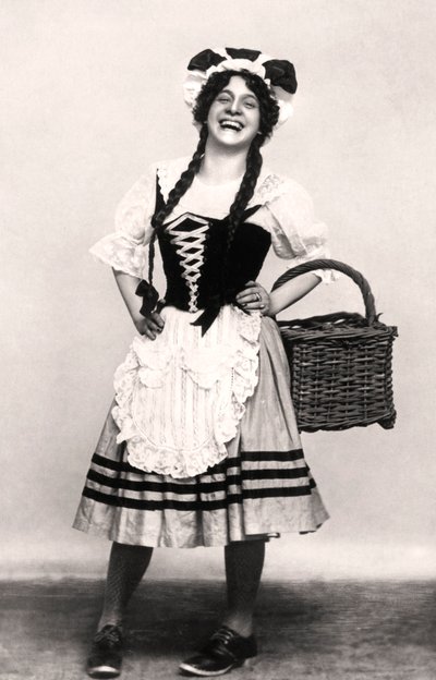Fanny Fields, actriz, principios del siglo XX de Rotary Photo