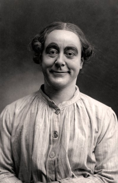 George Robey 1869-1954, artista de music hall de Rotary Photo
