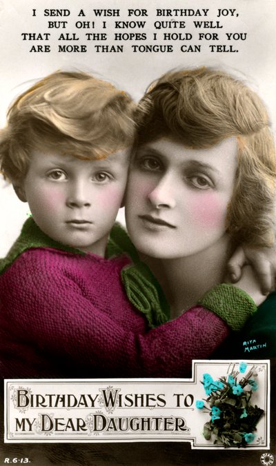 Gladys Cooper 1888-1971, actriz inglesa, principios del siglo XX de Rotary Photo