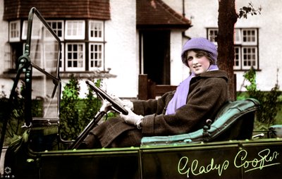 Gladys Cooper 1888-1971, actriz inglesa, principios del siglo XX de Rotary Photo