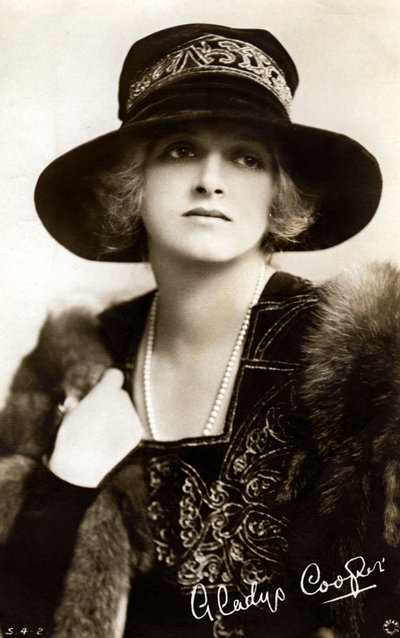 Gladys Cooper 1888-1971, actriz inglesa, principios del siglo XX de Rotary Photo