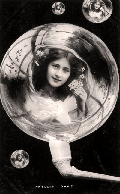 Phyllis Dare 1890-1975, actriz inglesa, 1907 de Rotary Photo