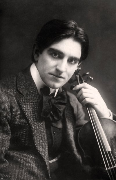 Rohan Clensy, violinista irlandés, 1907 de Rotary Photo