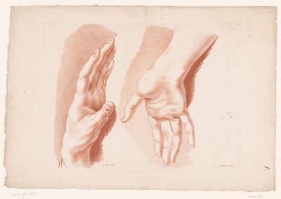 Dos manos
Principios del dibujo del natural, octava parte (título de la serie)
VIII Cahier de Principes du Dessin d