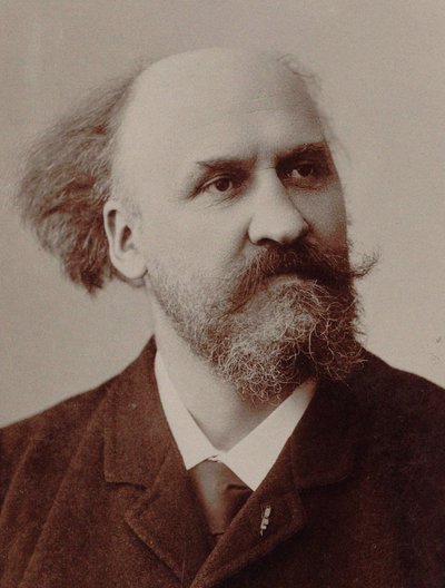 Retrato del Compositor Charles Lenepveu 1840-1910, 1891 de Rouen . Photo studio J. Fontaine