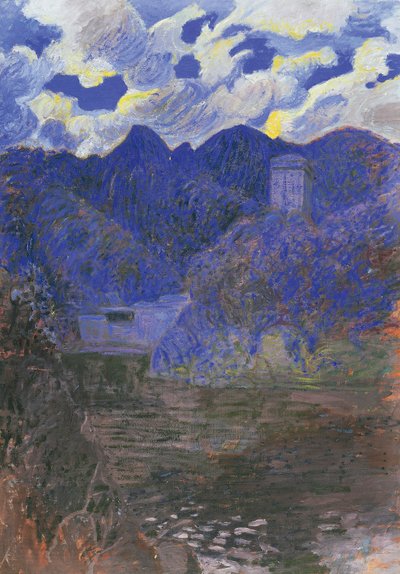 Amanecer de primavera en San Fruttuoso de Rubaldo Merello