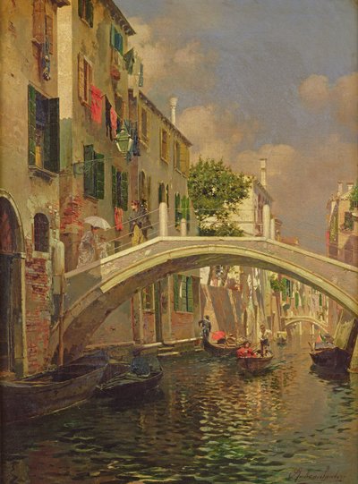 Ponte Ognissanti, San Trovaso, Venecia de Rubens Santoro