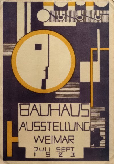 Exposición Bauhaus Weimar, julio-septiembre de 1923 de Rudolf Baschant