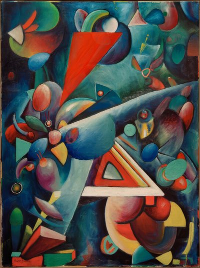Composición XIV de Rudolf Bauer