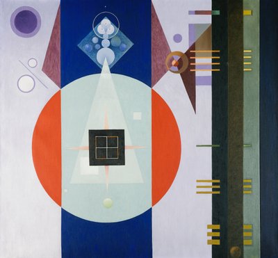 Cuadrado oscuro de Rudolf Bauer