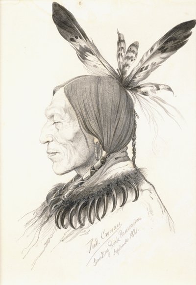 Heu-Topa, Cuatro Cuernos o Jagoo, El narrador, Jefe de los Hunkpapa Sioux de Rudolf Cronau