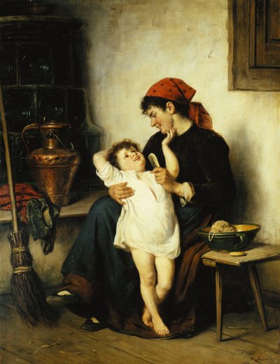 Hora del baño de Rudolf Epp