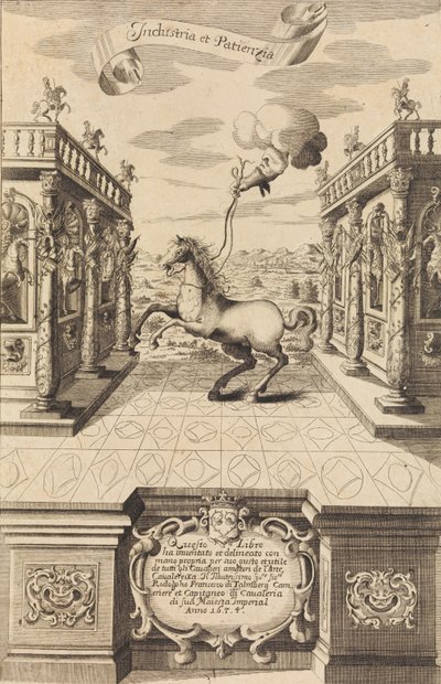 Álbum de Diseños de Mordazas, 1674 de Rudolf Franz Ferdinand von Talmberg