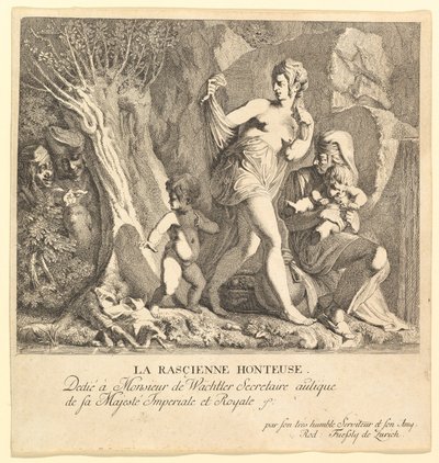 La Rascienne Honteuse de Rudolf Fussli