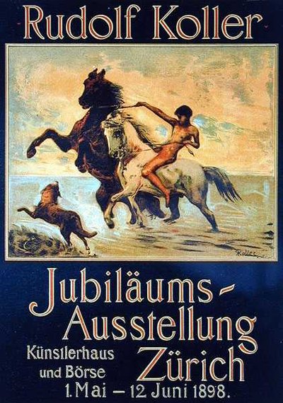 Reproducción de un cartel publicitario 