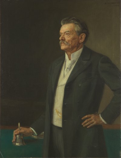 El presidente del Reichstag, Dr. Teodoro Kathrein de Rudolf Konopa