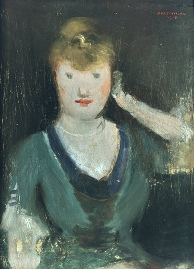 Chica de un café de Rudolf Kremlicka