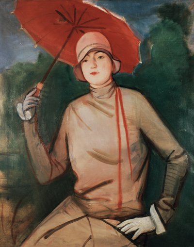 Retrato de la esposa del artista de Rudolf Kremlicka