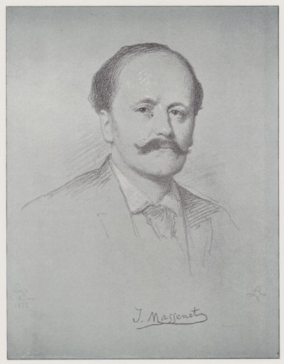 Jules Emile Frederic Massenet de Rudolf Lehmann