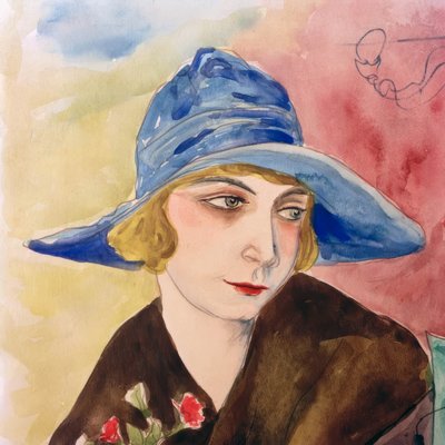 Saludos desde Lesbos (fragmento) de Rudolf Schlichter