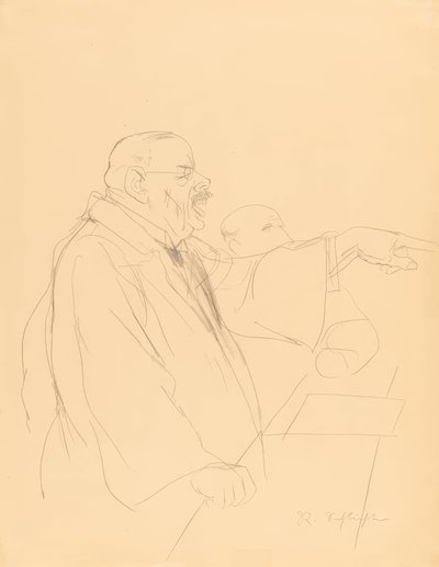 Múnich En la sala del tribunal de Rudolf Schlichter