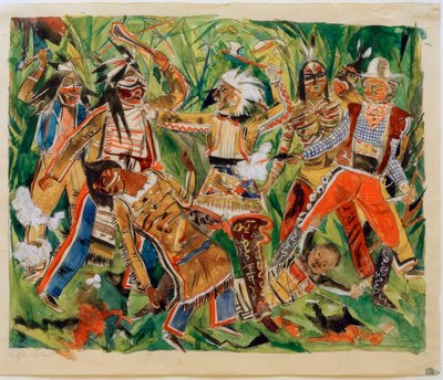 Salvaje Oeste de Rudolf Schlichter