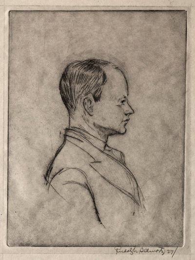 Retrato de Rudolf Schwartz