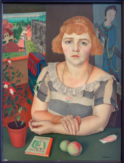 Retrato de Ilse de Rudolf Wacker