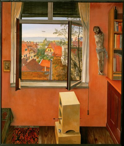 Das Fenster (óleo sobre lienzo) de Rudolf Wacker