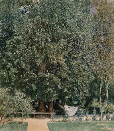 Desde el parque balneario de Tepliz de Rudolf von Alt
