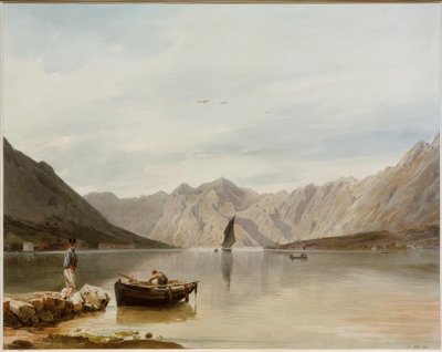 Vista hacia Mula y Dobrota en Cattaro de Rudolf von Alt
