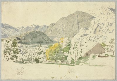 Schmolnau cerca de Ischl de Rudolf von Alt