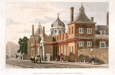 Museo Británico, Holborn, Londres, c1810 de Rudolph Ackermann