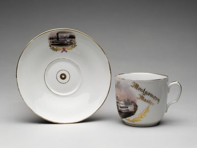 Taza y platillo de Rudolph T. Lux